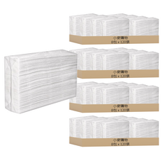 小麥購物 抽取式擦手紙 補充包 B020 184g, 1入, 32包