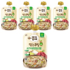 맘스쿠킹 12개월부터, 100g, 5개, 소고기 된장전골 진밥