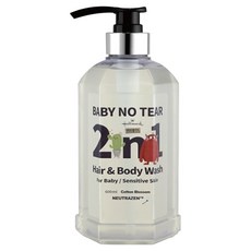 Hallmark 怪獸2in1洗髮沐浴溫和呵護泡泡露 棉花香 600ml, 1瓶