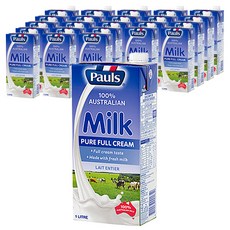 폴스 퓨어 밀크, 1L, 24개