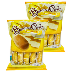 Shiawasedou 幸堂 香蕉蛋糕 10個裝, 2個, 185g