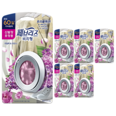 febreze 風倍清 室內用消臭芳香劑 放置型 紫丁香&牡丹香, 6.3ml, 6個