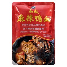 溫國智主廚 麻辣鴨血 常溫保存, 1包, 450g