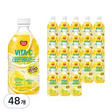 동원 비타C 레몬에이드 음료, 500ml, 48개