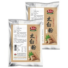 馬玉山 太白粉, 1kg, 2個