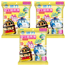 吉樂兒 波力果凍包 乳酸, 260g, 3包