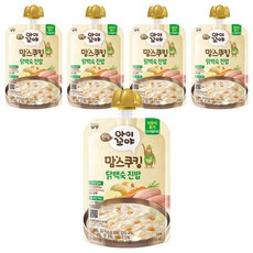 맘스쿠킹 12개월부터, 100g, 5개, 닭백숙 진밥