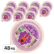 루솔 유기농 포도푸딩, 포도, 48개