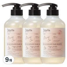 제이멜라 인 프랑스 엘레강스 메종 수아 헤어 샴푸, 9개, 500ml