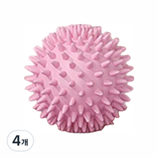 쏙쏙채움 시원한 심플 마사지볼 7cm, 4개, C타입 핑크