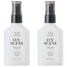 香氛噴霧 白襯衫亞麻棉香, 100ml, 2瓶