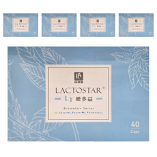 弘茂 樂多益優菌膠囊, 40顆, 400mg, 5盒