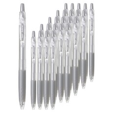 PILOT 百樂 Juice 果汁筆 0.5mm LJU-10EF, 金屬銀, 25個