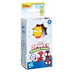 Hasbro 孩之寶 MARVEL 漫威 蜘蛛人與他的神奇朋友們 七友公仔, 多色 - 款式隨機, 1個