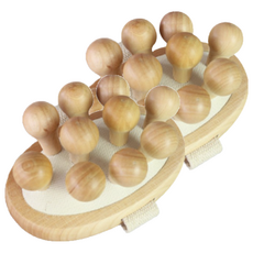 바이마음 승모근 괄사 M59, 2개, 우드베이지