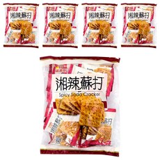 福義軒 湘辣蘇打餅, 306g, 5袋