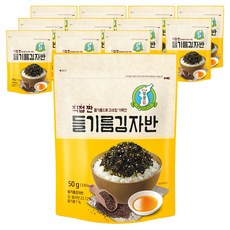 지도표성경 직접 짠 들기름 김자반, 50g, 12개