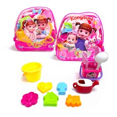 콩순이 배낭 모래놀이, 랜덤 발송, 1개