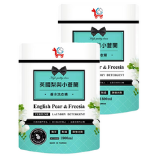 You Can Buy 洗衣精補充包 英國梨與小蒼蘭, 2包, 1.8L