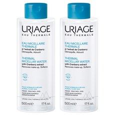 유리아쥬 미셀라 클렌징 워터, 500ml, 2개