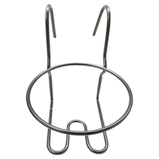 翠筠 迷你鐵窗掛鉤, 銀色, 1個