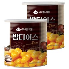 대두식품 밤다이스, 3kg, 2개 3kg, 2개