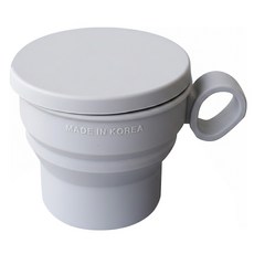 Cherry House 矽膠摺疊杯, 灰色, 1個