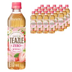 티즐 제로 딸기루이보스, 500ml, 20개