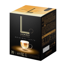 LOOKAS9 LATTE 原味拿鐵咖啡, 14.9g, 1盒, 30包