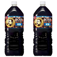 日本 BOSS 無糖咖啡, 2L, 2瓶