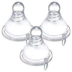 Simba 小獅王辛巴 超柔防脹氣標準十字奶嘴, 6個月以上, 3個