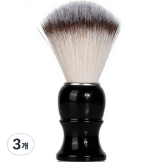 男士工具組 柔軟刮鬍泡沫刷 B, 1入, 3個