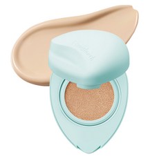 troistouch 愛心水潤裸妝氣墊粉餅 15g, 1個, 17 Ivory