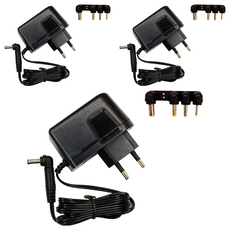 YOUNG 直流電源3V 300mA適配器, 1.5m, 3個