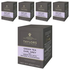 TAYLORS 泰勒茶 皇家伯爵綠茶, 2g, 20包, 5盒
