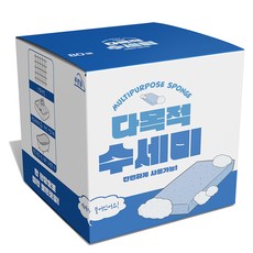 多功能清潔劑菜瓜布, 藍色, 80入, 1個