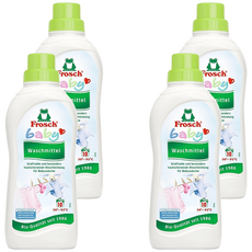 Frosch 德國小綠蛙 嬰兒用高濃縮纖維柔軟劑, 750ml, 4個