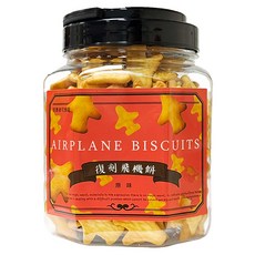 School of Cookie 台灣優格餅乾學院 復刻飛機餅, 250g, 1罐