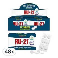 ru21 維他命C補充錠, 6顆, 48個