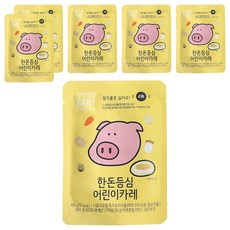 설성목장 한돈 등심 어린이 카레, 6개, 100g