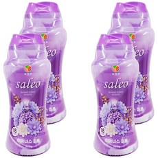 살래오 향기 부스터 섬유유연제 루미너스 퍼플, 550g, 4개