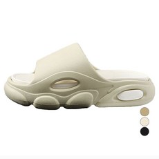 SUPERCOMET 男女通用 恢復支撐 無重力緩震拖鞋, 米色, 280