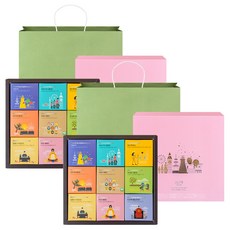 SSANGGYE 精選世界茶包禮盒+提袋, 9種, 2組