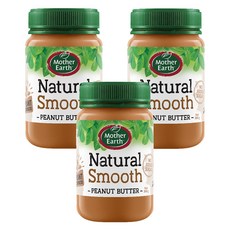 Mother Earth 絲滑花生醬, 380g, 3罐