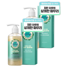 바렌 스크럽 풋 샴푸 플로럴 퍼퓸향 300ml, 1개입, 2개
