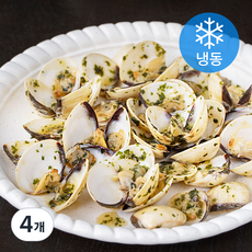 벤탄마켓 허브 앤 갈릭 조개찜 (냉동), 500g, 4개