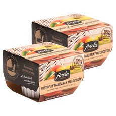 Anela 水果泥, 水蜜桃, 200g, 2個