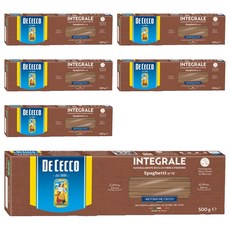DE CECCO 得科 全麥義大利麵, 500g, 6個