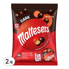 maltesers 麥提莎 黑巧克力Funsize, 144g, 2個