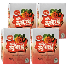 味丹 高鮮 味精, 1kg, 4盒